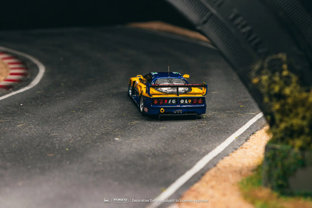 In Stock TW 1:64 Ferrari F40 GTE 24h Of Le Mans 1996 Diecast Car Model Collection Toys Tarmac Works