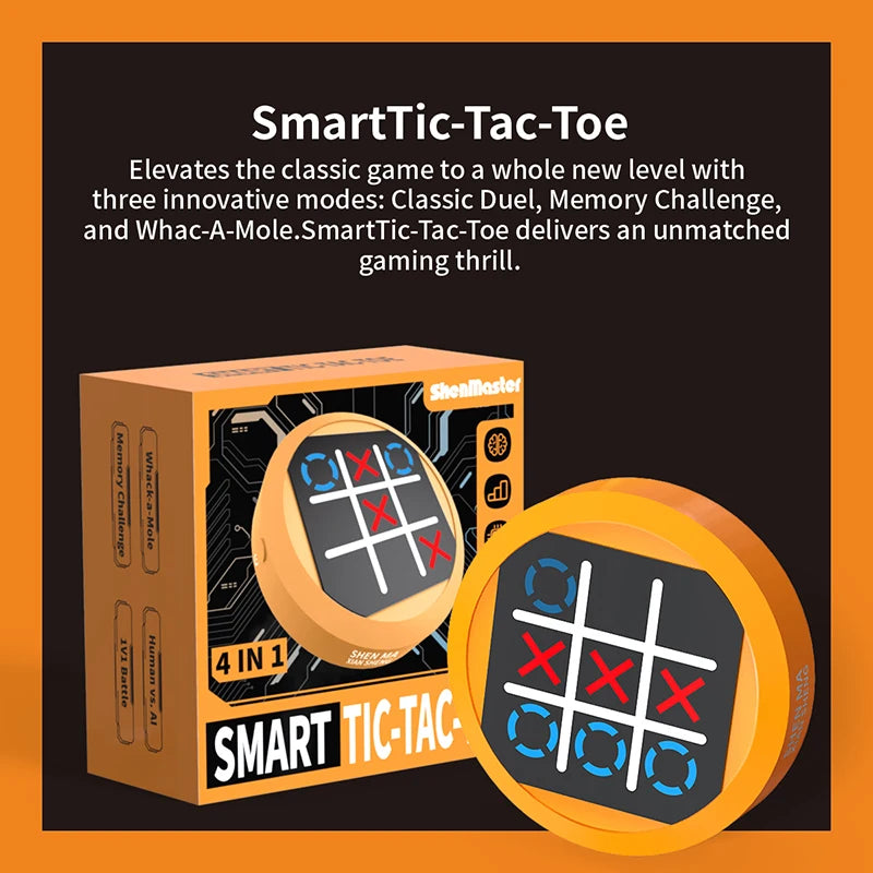 Super Electronic Logic Game Multi-Mode Checkers Memory Training Four-In-One Chessboard Multifunctional Game Machine Toy