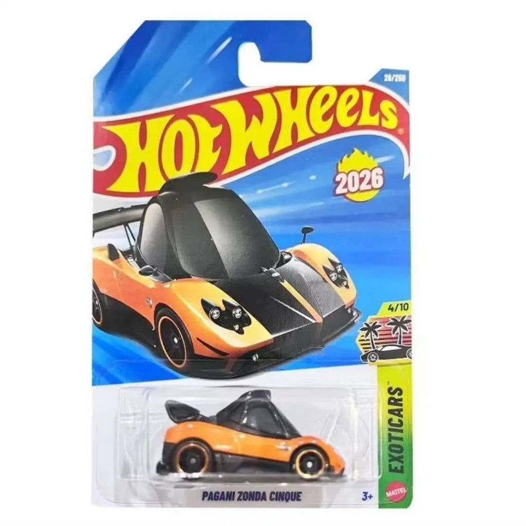 Genuine Hot Wheels 1/64 Mainline Series 2026 G Case FERRARI DINO 206 GT 20 TOYOTA GR SUPRA Collect Car Toy Diecast Vehicle Model