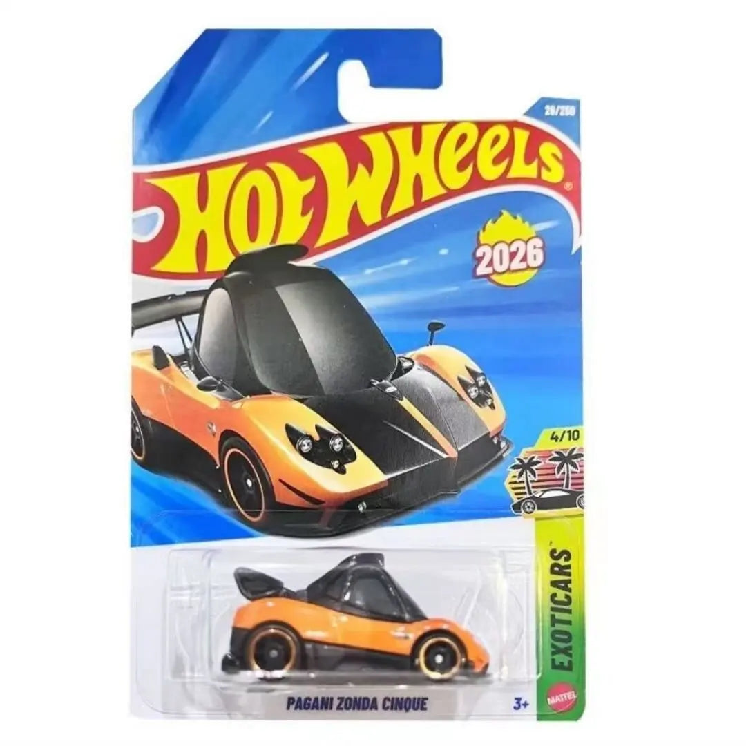 Genuine Hot Wheels 1/64 Mainline Series 2026 G Case FERRARI DINO 206 GT 20 TOYOTA GR SUPRA Collect Car Toy Diecast Vehicle Model