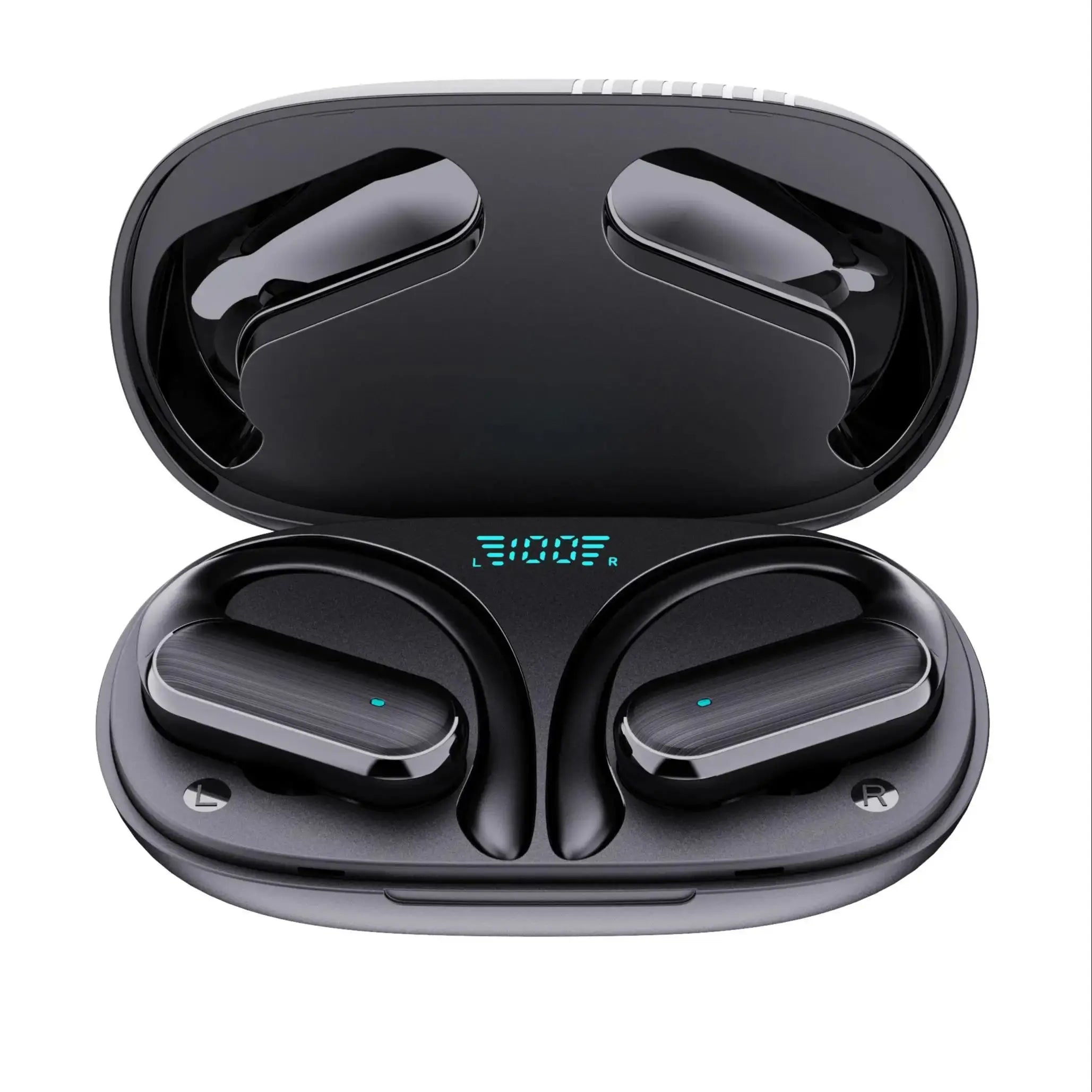 BOSECXT A520 Wireless Business Headphone Ear-Hook HIFI Bass Noise Cancelling Earphone With Mic Earbuds Sport Game Headset New