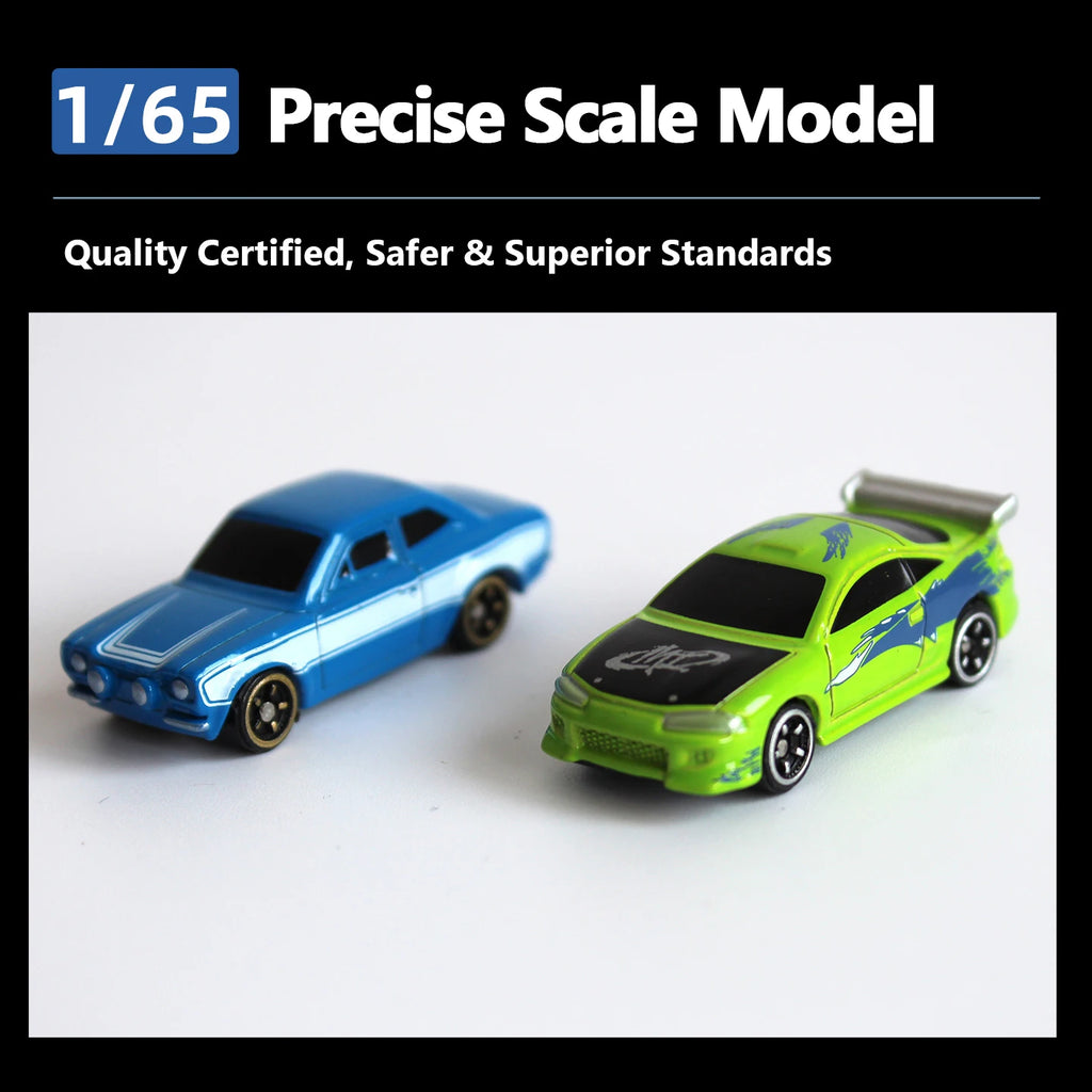 JADA 1:128 Nano Blind Bags Diecast Model Car 1.65" The Fast and the Furious Random Mini Cars JD35404