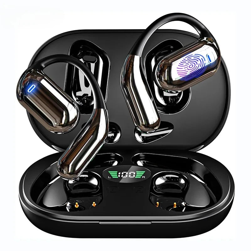 AI Translation Earbuds Bluetooth 5.4 Noise Cancelling 144 Languages Real Time Instant Translator 3-in-1 Smart Headset