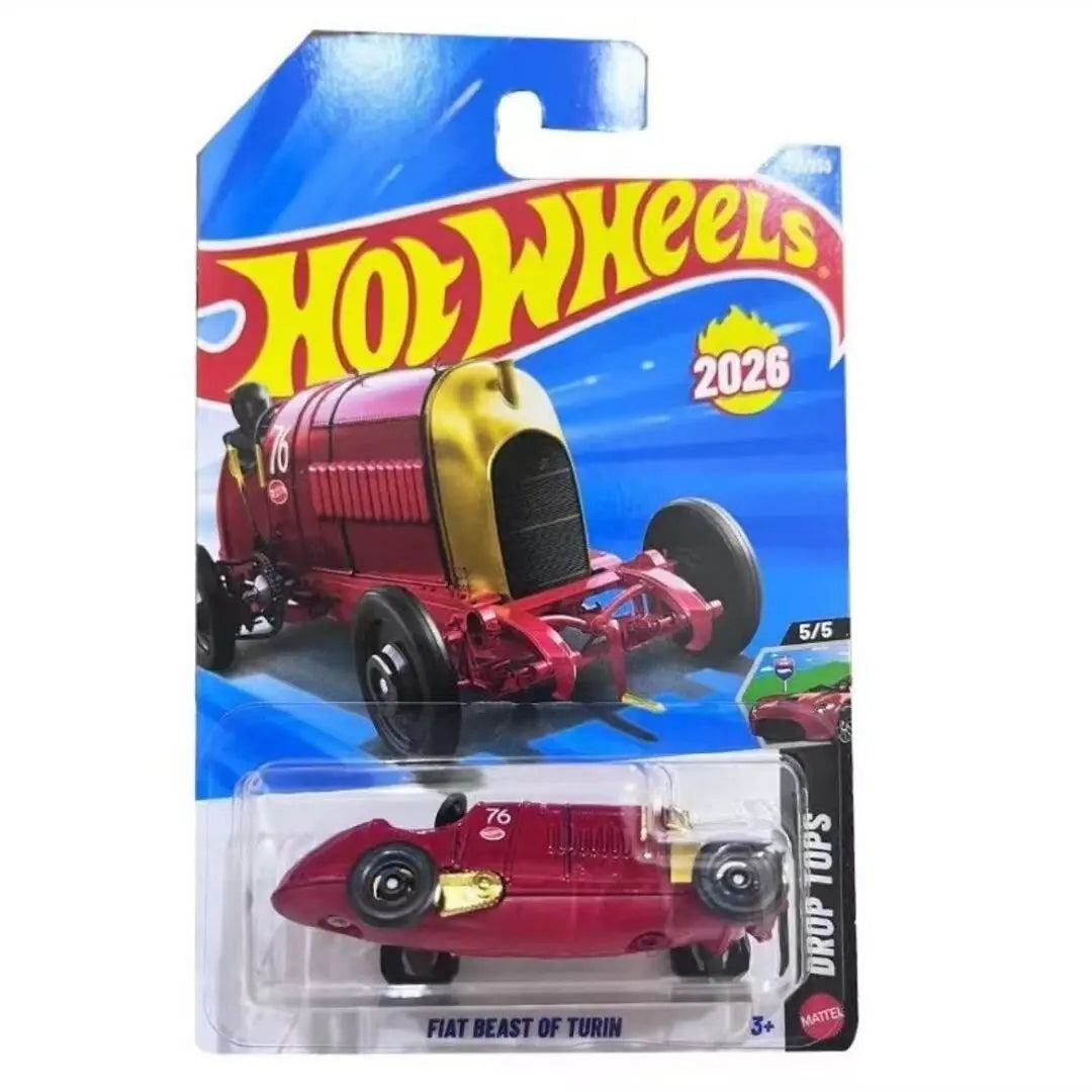 Genuine Hot Wheels 1/64 Mainline Series 2026 G Case FERRARI DINO 206 GT 20 TOYOTA GR SUPRA Collect Car Toy Diecast Vehicle Model