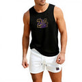 This men’s short-sleeve suit set blends casual comfort with modern style.  fabric a sharp, neat look.