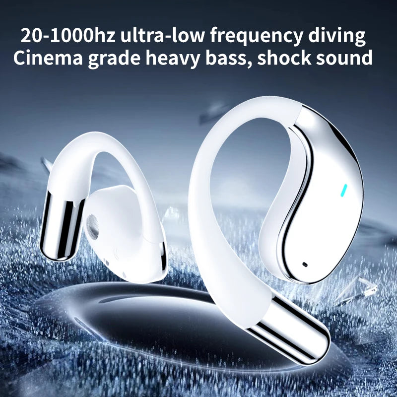 Q39Wireless AI RealTime Translation Headphones 140Languages Instant Voice Translator Earbuds Ear Hook Noise Cancelling Headphone
