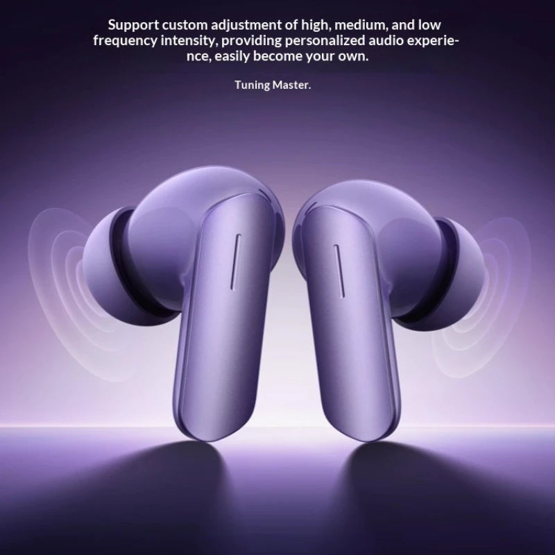 Original realme Buds Air 7 52dB Active Noise Cancelling True Wireless Earphone 52Hour Battery Bluetooth 5.4 TWS Headphone