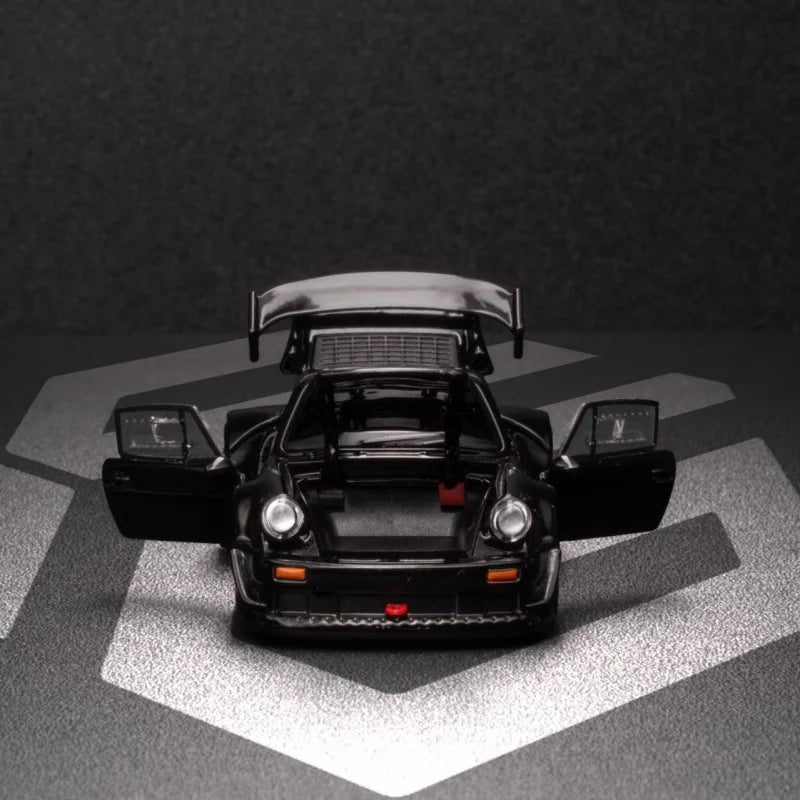 New FG 1:64 Porsche 911 RWB 930 Fully Open Alloy Miniature Simulation Car Model Collection Decoration Item New Arrival in Stock