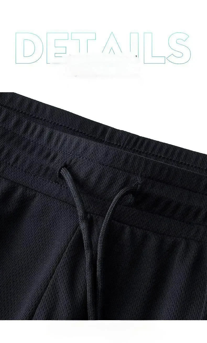2026 Summer Men Quick Dry Lightweight Tracksuit Set Gym Short Sleeve T Shirt Basketball Shorts Comfortable Casual Outfit