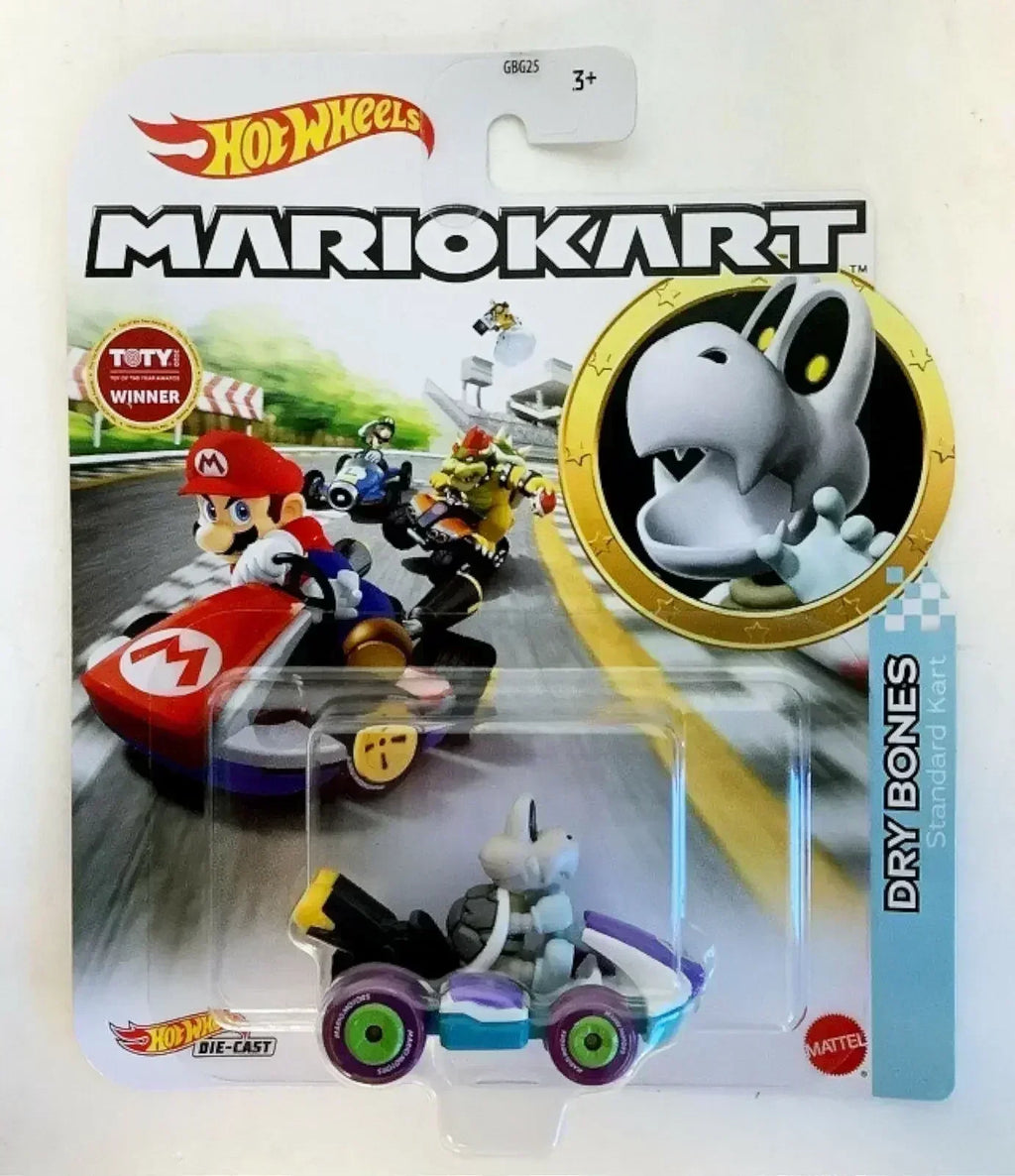 Original Hot Wheels Premium Super Mario Kart 1/64 Miniature Cars Mario Bros Hotwheels Mini Model Cars Hoteelws Hotweheels Cart
