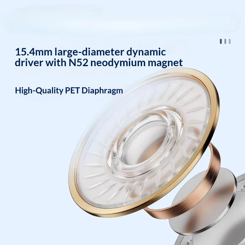NICEHCK 10th Anniversary Edition HiFi IEM 15.4mm DD PET Diaphragm N52 Magnet Earphones with 3.5mm/Type-C Plug HD Mic OFC Cable