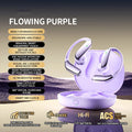 Domars AI Translation Bluetooth 5.4 Ear Hook Headphones Wireless Earphones Stereo Waterproof IPX5 Headsets Display Long Standby