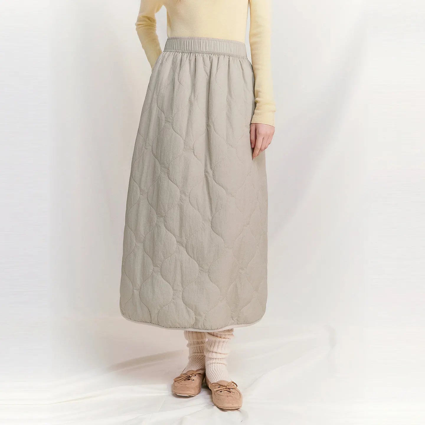 【Light Warm Collection】 Women's Quilted Relaxed Fit Puffer Set – 3M Thinsulate Insulation, Winter Warm Jacket Set