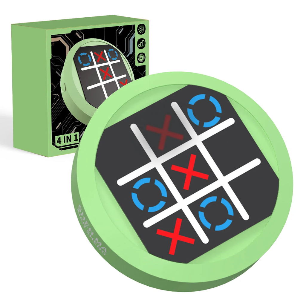 Super Electronic Logic Game Multi-Mode Checkers Memory Training Four-In-One Chessboard Multifunctional Game Machine Toy
