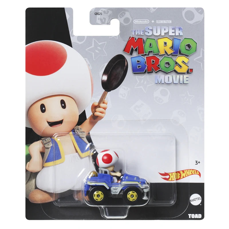 Original Hot Wheels Premium Super Mario Kart 1/64 Miniature Cars Mario Bros Hotwheels Mini Model Cars Hoteelws Hotweheels Cart