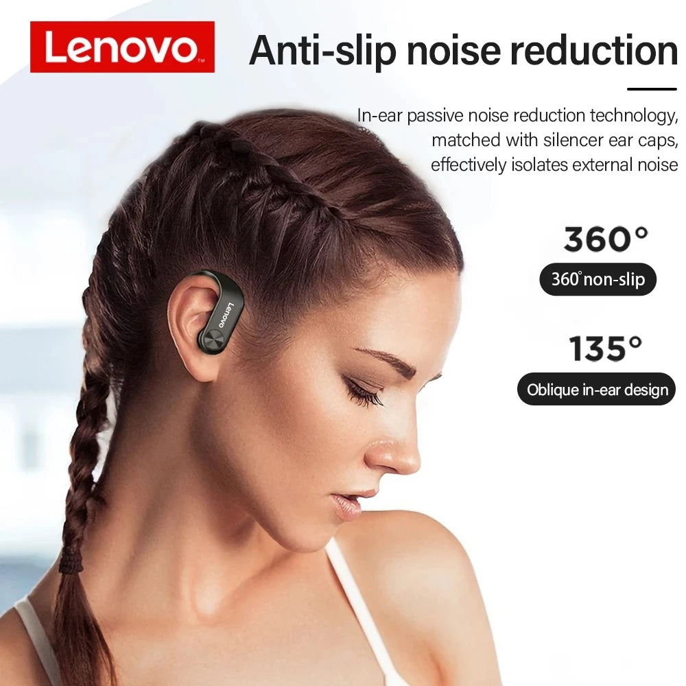 Choice Lenovo LP7 OWS Wireless Bluetooth Sports Earphones Pro 6 Music Earbuds Waterproof Noise Reduction HD Call Gaming Headset
