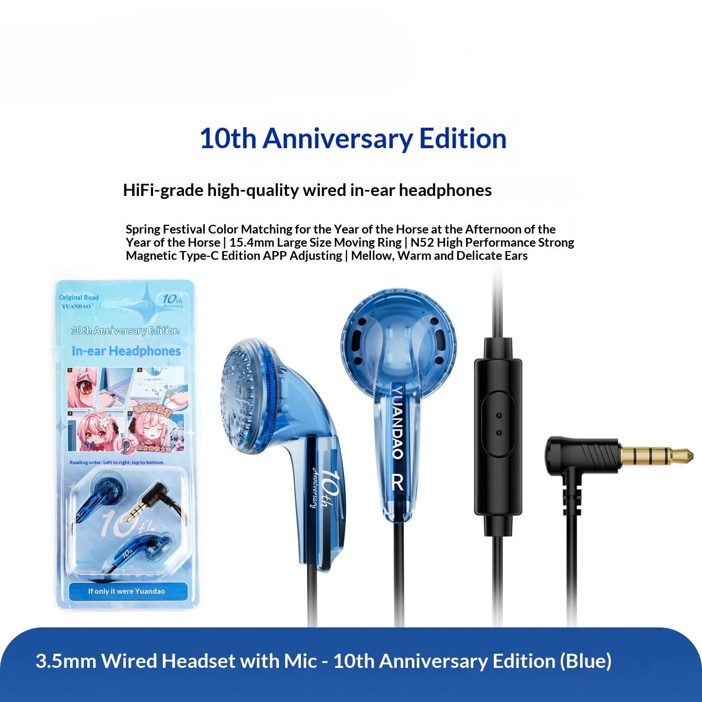 Pre-sale Wuthering Waves Solar5 Uno Earphones Gift Box Official Kuro Games Anime Merchandise Hifi Headphones Gifts