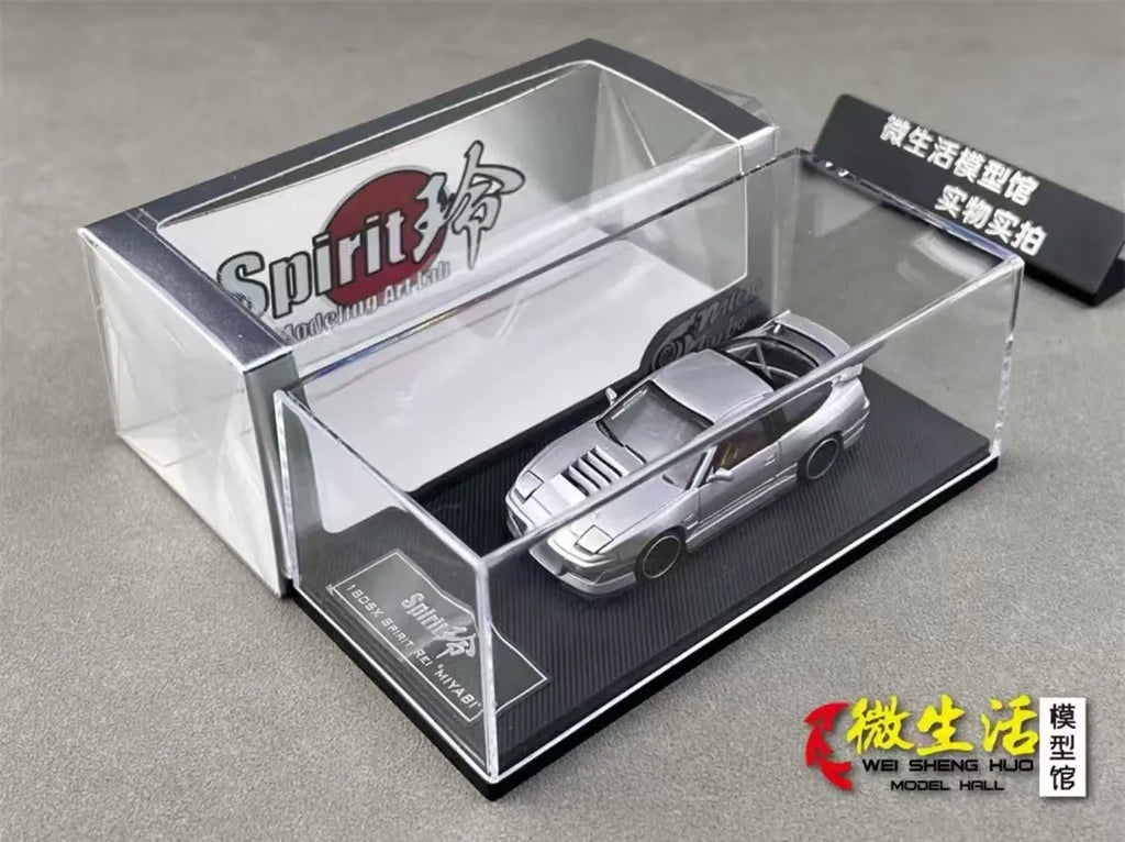Micro Turbo 1/64 180SX Sliver Stocks In 2025 Collection Gift Scale Model Car