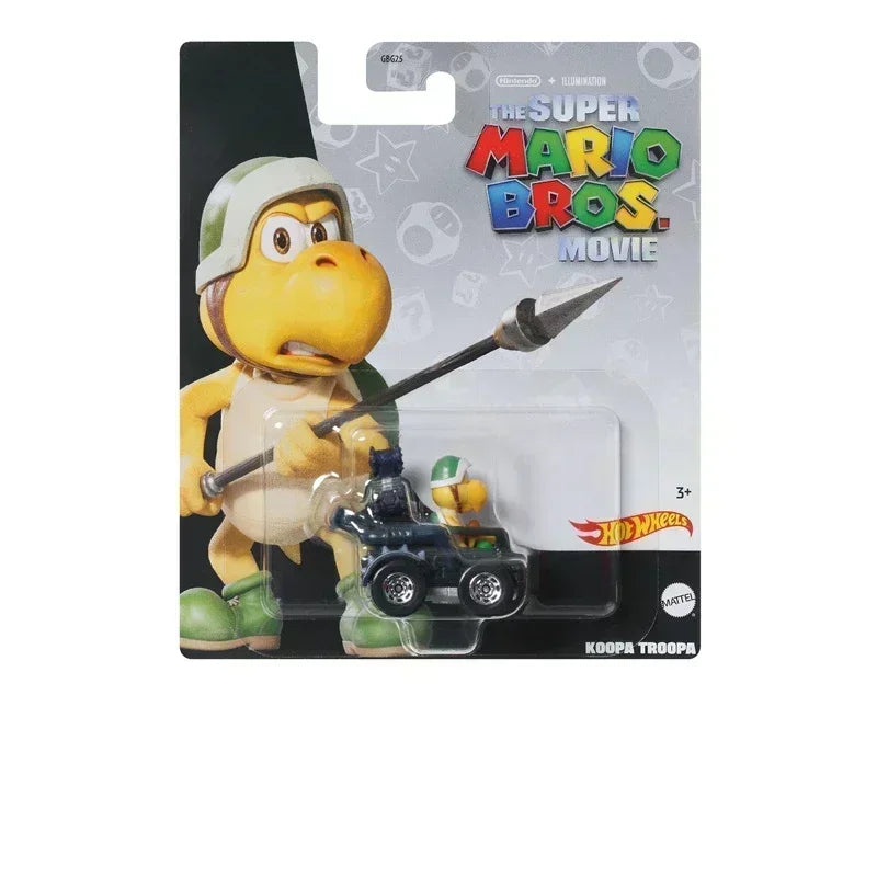 Original Hot Wheels Premium Super Mario Kart 1/64 Miniature Cars Mario Bros Hotwheels Mini Model Cars Hoteelws Hotweheels Cart